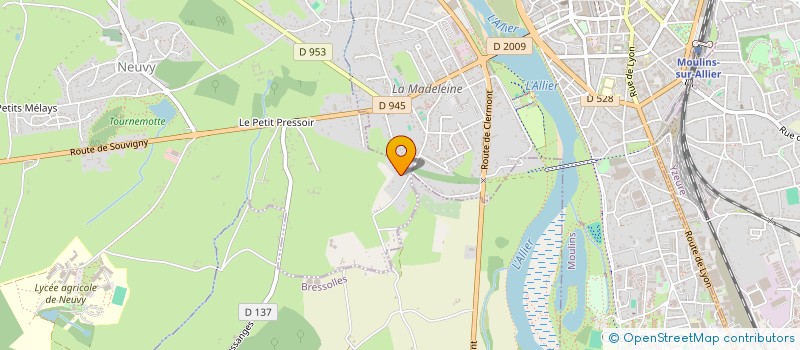 localisation de l'entreprise MONSIEUR JEAN NESSON  NEUVY