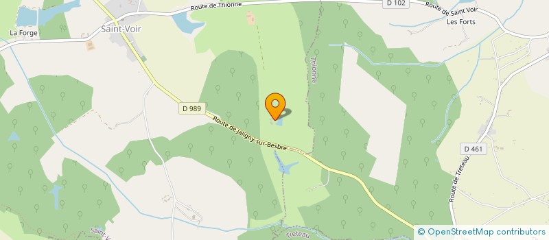 localisation de l'entreprise MONSIEUR JEAN NEURY  SAINT-VOIR