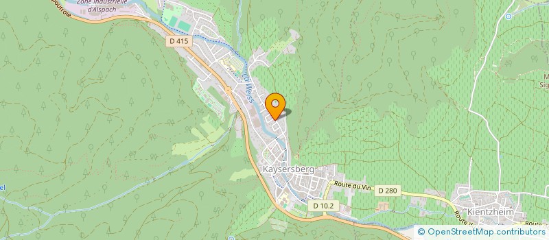 localisation de l'entreprise MONSIEUR JEAN NEVES  KAYSERSBERG VIGNOBLE