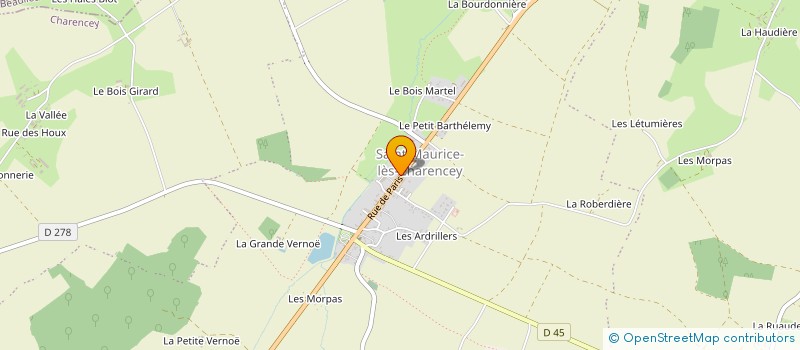 localisation de l'entreprise MONSIEUR JEAN NEVEU à TOUROUVRE AU PERCHE