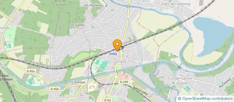 localisation de l'entreprise MONSIEUR JEAN NEVEUX à ESBLY