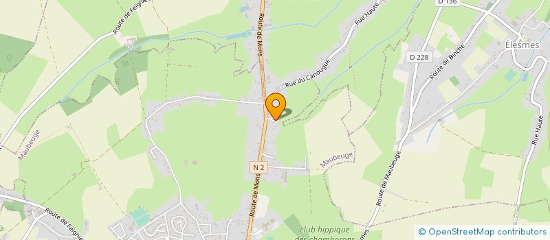 localisation de l'entreprise MONSIEUR JEAN NEVRAUMONT  MAUBEUGE