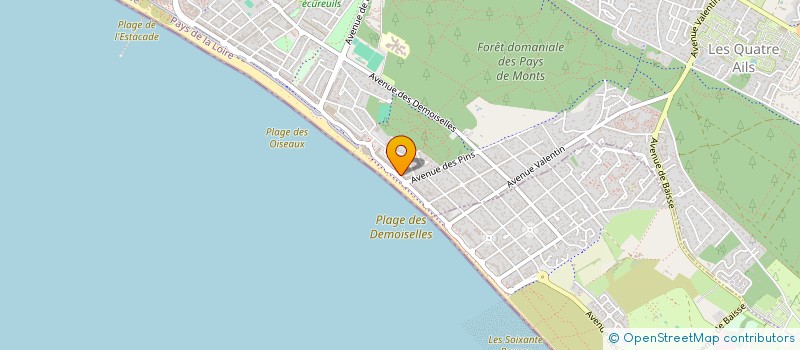 localisation de l'entreprise MONSIEUR JEAN NEY  SAINT-JEAN-DE-MONTS