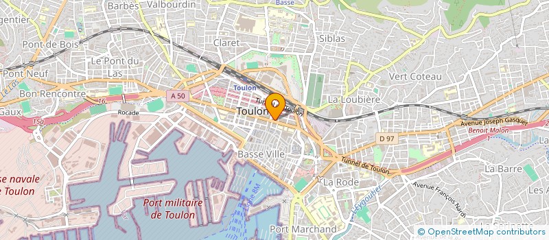 localisation de l'entreprise MONSIEUR JEAN NICOLAI à TOULON
