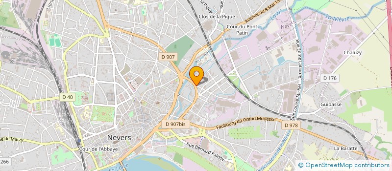 localisation de l'entreprise MONSIEUR JEAN NICOLAS à NEVERS