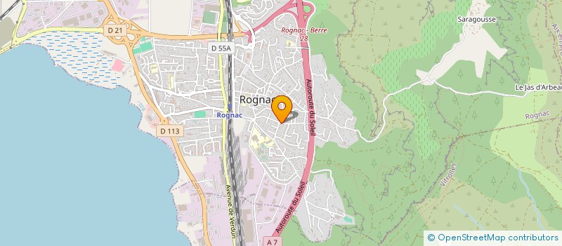 localisation de l'entreprise MONSIEUR JEAN NICOLAS  ROGNAC