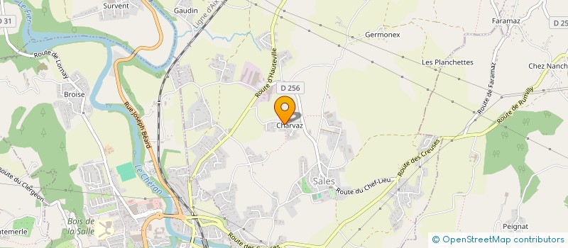 localisation de l'entreprise MONSIEUR JEAN NICOLAS DUBOIS à SALES