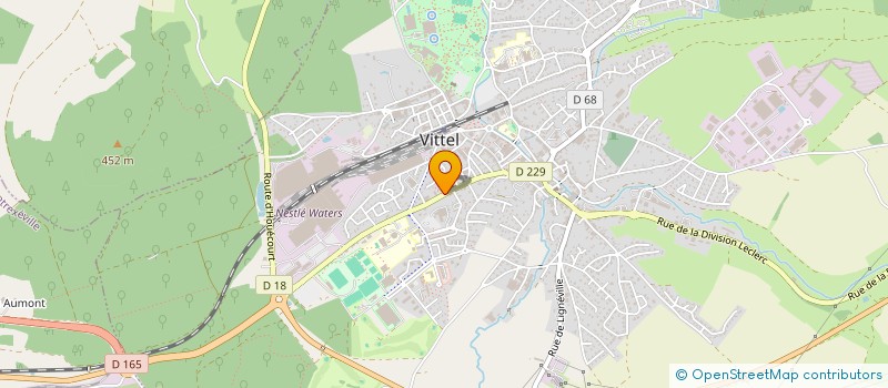 localisation de l'entreprise MONSIEUR JEAN-NICOLAS GAUTHIER  VITTEL