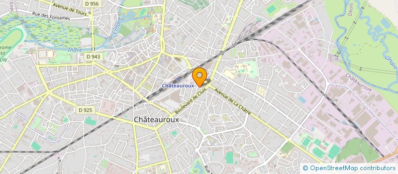 localisation de l'entreprise MONSIEUR JEAN-NICOLAS LAFORET à CHATEAUROUX