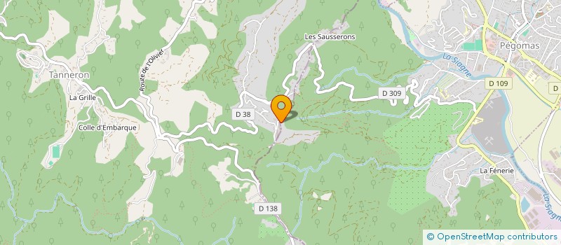 localisation de l'entreprise MONSIEUR JEAN NICOLAS MIRAS  TANNERON