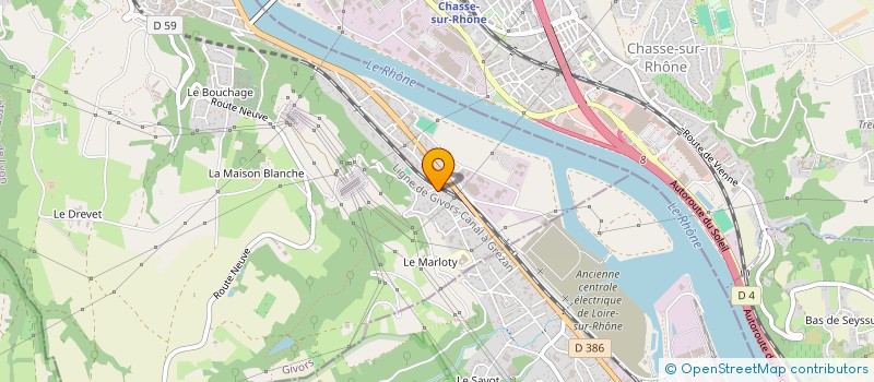 localisation de l'entreprise MONSIEUR JEAN-NICOLAS OBRINGER  SAINTE-FOY-LES-LYON