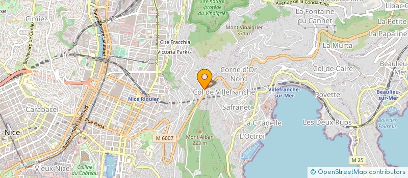 localisation de l'entreprise MONSIEUR JEAN-NICOLAS RISLER à NICE