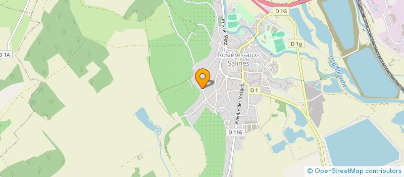 localisation de l'entreprise MONSIEUR JEAN NICOLLE  ROSIERES-AUX-SALINES