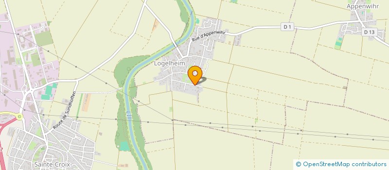 localisation de l'entreprise MONSIEUR JEAN NIEDERBERGER-VIALLE  LOGELHEIM