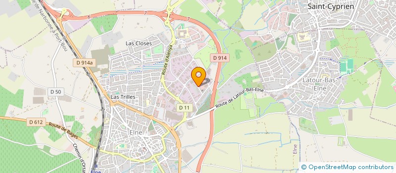 localisation de l'entreprise MONSIEUR JEAN NIQUET à ELNE
