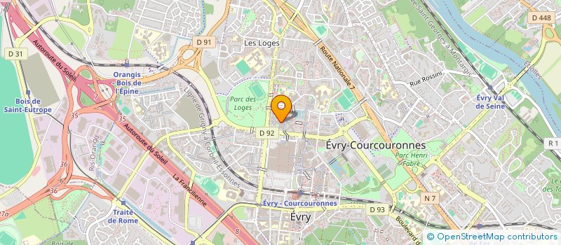 localisation de l'entreprise MONSIEUR JEAN NIRELEP à EVRY-COURCOURONNES
