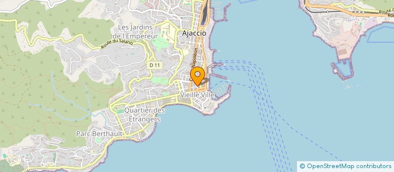 localisation de l'entreprise MONSIEUR JEAN NIVAGGIOLI à AJACCIO