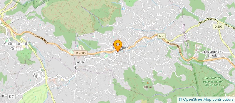 localisation de l'entreprise MONSIEUR JEAN NIVOLIERS à LE ROURET