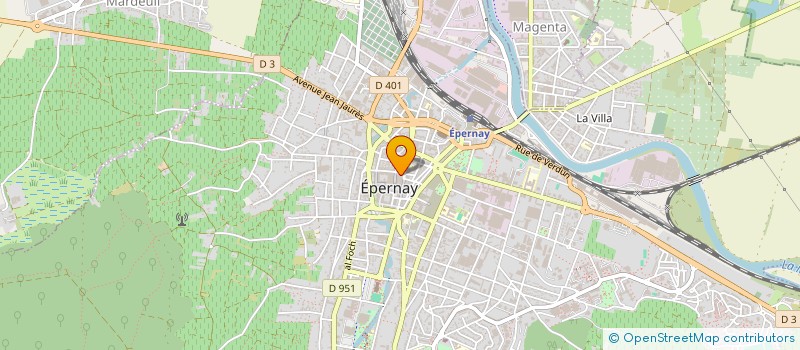 localisation de l'entreprise MONSIEUR JEAN NIZON  EPERNAY