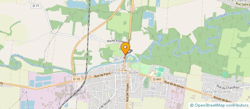 localisation de l'entreprise MONSIEUR JEAN NOBLET  TROUANS