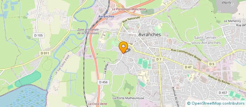 localisation de l'entreprise MONSIEUR JEAN NOE  AVRANCHES