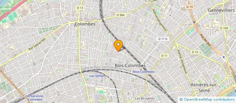 localisation de l'entreprise MONSIEUR JEAN NOE à BOIS-COLOMBES