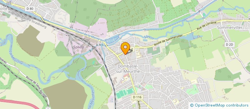 localisation de l'entreprise MONSIEUR JEAN NOEL  DOMBASLE-SUR-MEURTHE