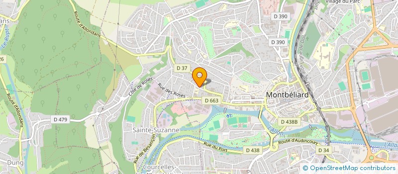 localisation de l'entreprise MONSIEUR JEAN NOEL à MONTBELIARD