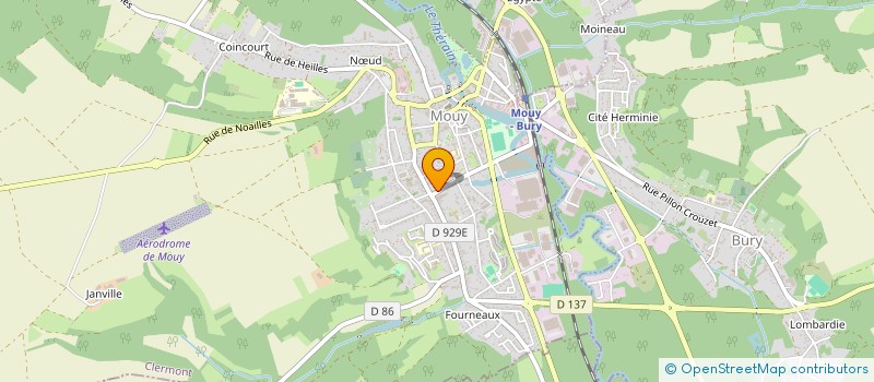 localisation de l'entreprise MONSIEUR JEAN NOEL  MOUY