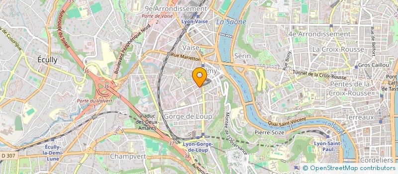 localisation de l'entreprise MONSIEUR JEAN NOEL ADJAHO  LYON