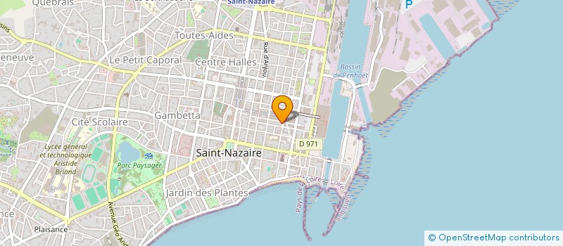 localisation de l'entreprise MONSIEUR JEAN-NOEL ADRIAN  SAINT-NAZAIRE