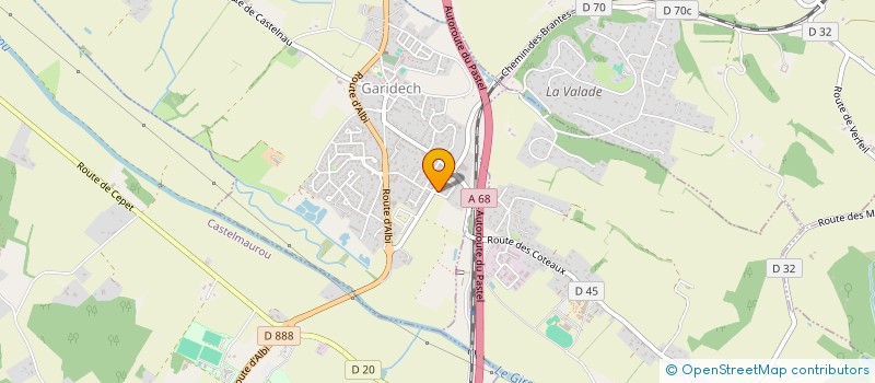 localisation de l'entreprise MONSIEUR JEAN-NOEL APARISI  GARIDECH