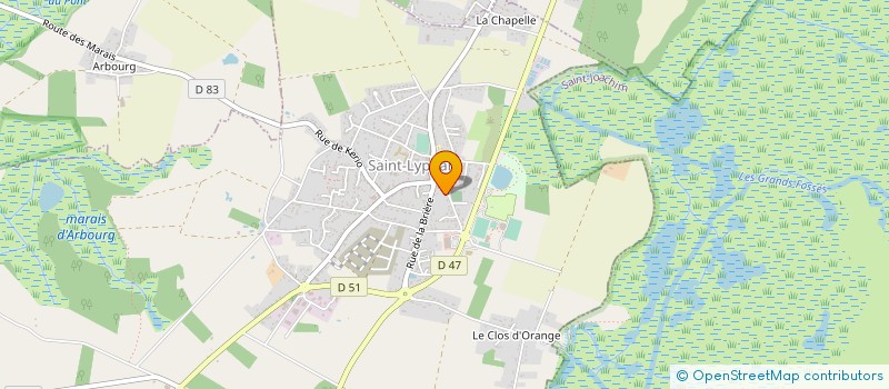 localisation de l'entreprise MONSIEUR JEAN-NOEL BAHOLET à SAINT-LYPHARD