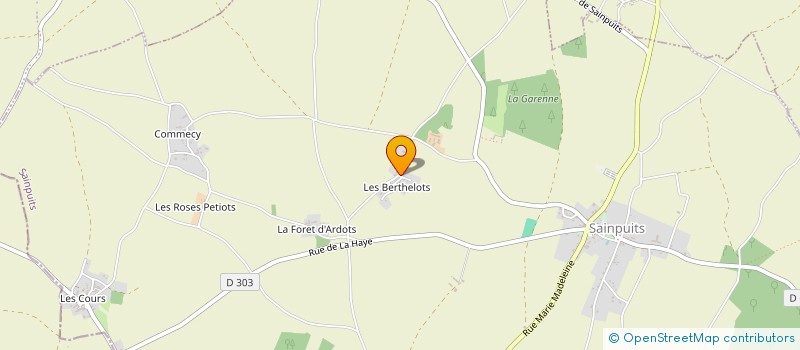 localisation de l'entreprise MONSIEUR JEAN-NOEL BARREAU  SAINPUITS