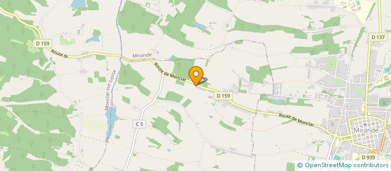 localisation de l'entreprise MONSIEUR JEAN NOEL BELLANGER  SAINT-MARTIN