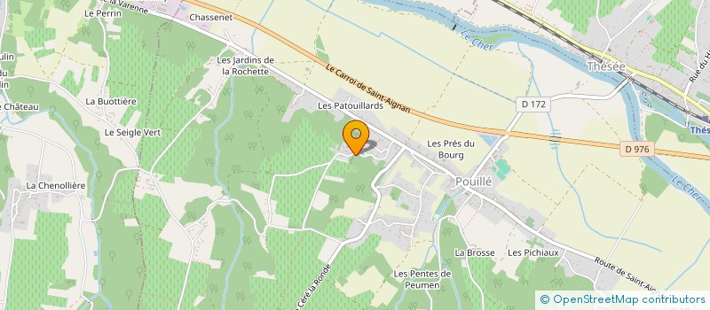 localisation de l'entreprise MONSIEUR JEAN-NOEL BELLOT  POUILLE