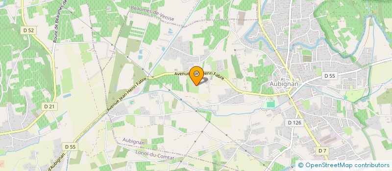 localisation de l'entreprise MONSIEUR JEAN-NOEL BESSAC  AUBIGNAN