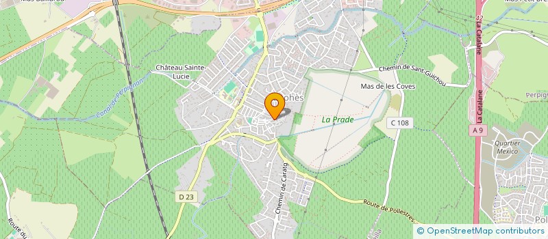 localisation de l'entreprise MONSIEUR JEAN-NOEL BORDELAIS  CANOHES