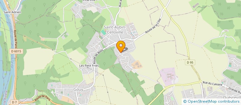 localisation de l'entreprise MONSIEUR JEAN-NOEL BOUR  SAINT-AUBIN-CELLOVILLE