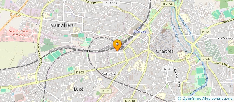 localisation de l'entreprise MONSIEUR JEAN-NOEL BOUTARD à CHARTRES