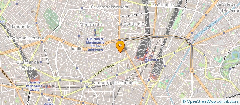 localisation de l'entreprise MONSIEUR JEAN-NOEL BUISSON  PARIS