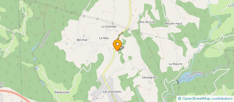 localisation de l'entreprise MONSIEUR JEAN-NOEL CARON à SAINTE FEREOLE