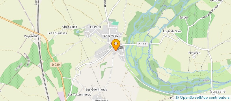 localisation de l'entreprise MONSIEUR JEAN-NOEL CHARBONNAUD à MARSAC