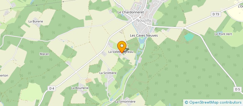 localisation de l'entreprise MONSIEUR JEAN-NOEL CHAUDET à NOUZILLY