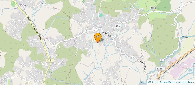 localisation de l'entreprise MONSIEUR JEAN-NOEL CIUCCI  AFA