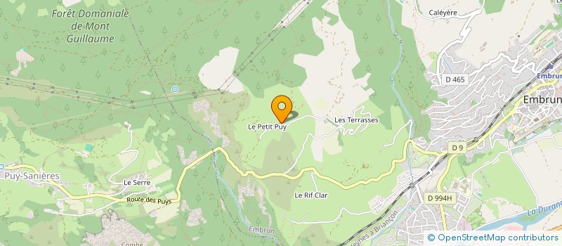 localisation de l'entreprise MONSIEUR JEAN-NOEL CRESPO  EMBRUN