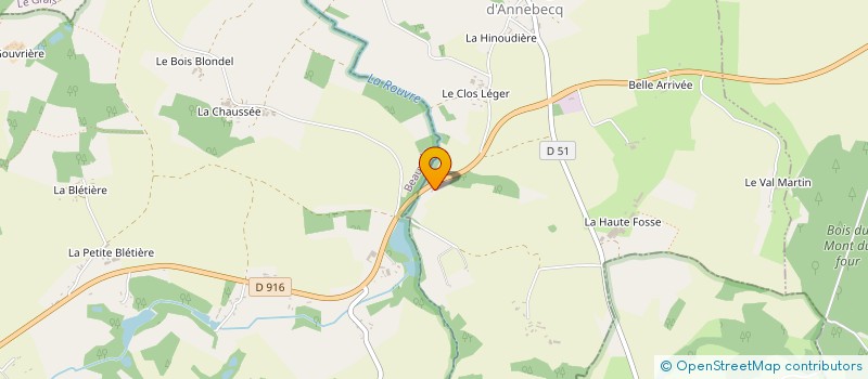 localisation de l'entreprise MONSIEUR JEAN-NOEL DELENTE à BEAUVAIN