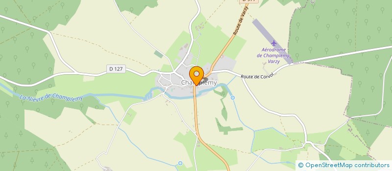 localisation de l'entreprise MONSIEUR JEAN NOEL DEVILLIERS  MENOU