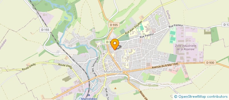 localisation de l'entreprise MONSIEUR JEAN NOEL DUCHEMIN à MONTDIDIER