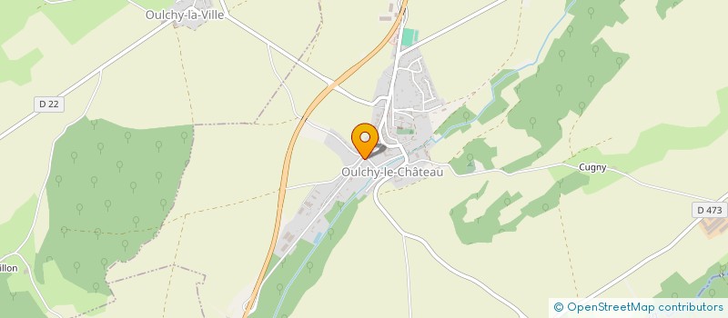 localisation de l'entreprise MONSIEUR JEAN-NOEL DURAND  OULCHY-LE-CHATEAU